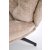 Кресло мягкое поворотное с подставкой Halmar PESTO Бежевый V-CH-PESTO-FOT-BEŻOWY фото - 9