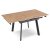 Розкладний обідній стіл Mebel Elit LARES Ceramic Дуб ME.LARES/D/CZ/CER/S90-150 фото - 2