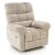 Крісло м'яке розкладне з реклайнером Halmar AMORE Бежевий V-CH-AMORE-FOT-BEŻOWY