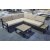 Комплект алюминиевой садовой мебели Favora LOUNGE Кремовый FL12087EC