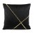 Декоративная наволочка Homla GILZA 45x45 см Черный 210107