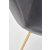 Обеденный стул Halmar K-381 Welur Серый - 6 Обеденный стул Halmar K-381 Welur Серый V-CH-K/381-KR-POPIEL фото - 6