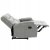 Крісло м'яке розкладне з реклайнером Kontrast VERA DUO Сірий 5.01.84830 фото - 5