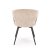 Обеденный стул поворотный Halmar K550 Бежевый V-CH-K/550-KR-BEŻOWY фото - 7