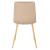 Обеденный стул Mebel Elit FREDY Welur Бежевый ME.FREDY/BZ/D/V/K фото - 4