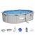 Каркасний басейн Bestway 56586 HYDRIUM 500x360х120 см Сірий BES56586