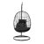 Подвесное кресло-кокон Homla SOLEI Черный - 2 Подвесное кресло-кокон Homla SOLEI Черный 213916 фото - 2