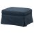 IKEA Підставка для ніг EKTORP Синій (ИКЕА ЭКТОРП) 69552131