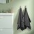 Полотенце для рук VAGSJON 50х100 см Темно-серый - 8 IKEA Полотенце для рук VAGSJON 50х100 см Темно-серый (ИКЕА VÅGSJÖN) 00353619 фото - 8