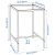 IKEA Каркас столу SANDSBERG (ИКЕА САНДСБЕРГ) 50514506 фото - 2
