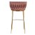 Барный стул Mebel Elit FLORES 2 Розовый ME.FLORES2/R/ZL/V/H фото - 5
