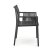 Садовий стілець K492 Чорний V-CH-K/492-KR-CZARNY фото - 3