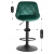 Барний стілець Mebel Elit EDA Welur Зелений ME.EDA/Z/CZ/V/H фото - 9