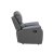 Кресло мягкое раскладное с реклайнером Signal Spencer 1 Skora Серый SPENCER1SSSZ фото - 4