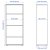 IKEA Стелаж SKRUVBY Білий (ИКЕА СКРУВБИ) 99494724 фото - 2