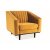 Крісло м'яке Signal Asprey 1 Velvet Каррі ASPREY1VCU68