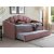 Розкладна кушетка Signal BELLA Welur 90x200 см Рожевий BELLAV90AR