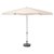 IKEA Садовый зонт с основой LJUSTERO 400 см Бежевый (ИКЕА LJUSTERÖ) 09219315