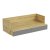 Столешница Halmar MOBIUS 2S 110х55 см Серый V-PL-MOBIUS-BIURKO_2S-SZARY