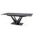 Раскладной обеденный стол Signal SORENTO Marmur Черный SORENTOCC160 фото - 3