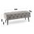 Скамья Mebel Elit VERA 2 Серый ME.VERA2/P/CZ/V/FW фото - 8