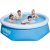 Надувний басейн Bestway 57448 FAST SET 244x61 см Блакитний 84853082 фото - 2