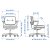 IKEA ALEFJALL (ИКЕА АЛЕФЬЯЛЛ) 20644123 фото - 2