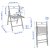 IKEA Обеденный стул складной FROSVI Бук (ИКЕА ФРОСВИ) 70534315 фото - 2