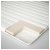IKEA Топер NISSEHOLM 90х200 см Белый (ИКЕА НИССЕХОЛЬМ) 50558406 фото - 4