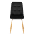 Обеденный стул Mebel Elit FREDY Welur Черный ME.FREDY/CZ/D/V/K фото - 4