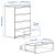 IKEA STORKLINTA (ИКЕА СТОРКЛИНТА) 80627535 фото - 6