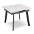Розкладний обідній стіл Mebel Elit LARES Ceramic Marmur Білий ME.LARES/B/CZ/CER/S90-150 фото - 2
