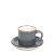 Чашка з блюдцем Homla LARISA 80 мл | Сірий - 2 Чашка з блюдцем Homla LARISA 80 мл | Сірий 210634 фото - 2