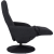 Кресло мягкое раскладное с реклайнером  Mebel Elit TONY Черный ME.TONY2/CZ/T/FW фото - 5