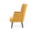 Крісло м'яке Halmar Delgado Гірчичний V-PL-DELGADO-FOT-MUSZTARDOWY фото - 3
