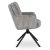 Обеденный стул поворотный Mebel Elit JUNE Velvet Серый ME.JUNE/P/SZTR/K фото - 4