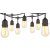 Декоративна гірлянда Garden Line 10 LED 7 м Теплий-білий SOL1243 фото - 2