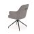 Обідній стілець поворотний Halmar K527 Попелястий - 2 Обідній стілець поворотний Halmar K527 Попелястий V-CH-K/527-KR-POPIELATY фото - 2