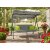 Садова гойдалка Garden Line 170x118x153 см Сірий KRE9987 фото - 9
