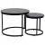 Комплект журнальных столов Kontrast SK115CZ Черный - 2 Комплект журнальных столов Kontrast SK115CZ Черный 6.06.14690 фото - 2