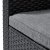 Садовий диван Keter MOOREA 3 Графіт - 3 Садовий диван Keter MOOREA 3 Графіт 252960 фото - 3