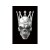 Картина на стекле Signal Skull II SKULLII80