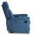 Кресло мягкое раскладное массажное с реклайнером Mebel Elit SEBASTIAN Velvet Синий ME.SEBASTIAN/GR/SZTR/FW фото - 5
