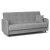 Розкладний диван Mebel Elit TIVOLI Boucle Сірий PPHUE.MATTEO/QUELLE83/WER