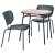 IKEA Комплект садовой мебели DUVSKAR Черный (ИКЕА ДУВСКАР) 79494862