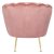 Крісло м'яке з підставкою Mebel Elit GRAND Welur Рожевий ME.GRAND/R/V/FW фото - 6