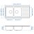 IKEA Двойная врезная мойка с крылом VATTUDALEN (ИКЕА ВАТТУДАЛЕН) 50315168 фото - 2