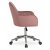 Офисное кресло Mebel Elit TOM Welur Розовый - 4 Офисное кресло Mebel Elit TOM Welur Розовый ME.TOM/R/CH/V/FO фото - 4