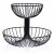 Двухуровневая корзина для фруктов Duka Modern Scandi | Черный 1216172 фото - 4