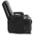 Крісло м'яке розкладне масажне з реклайнером Mebel Elit BOX Welur Чорний ME.BOX/CZ/V/FW фото - 4
